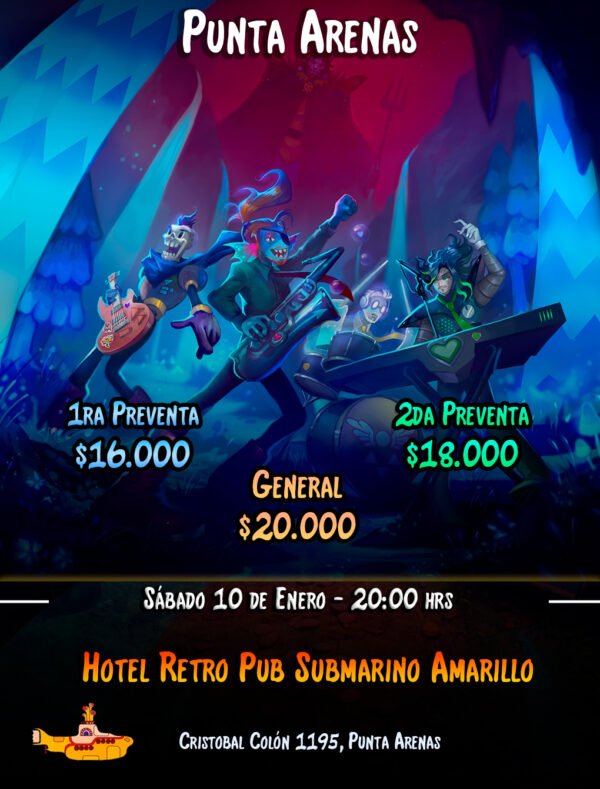 Punta Arenas Jazztick Concierto Determination (Punta Arenas)