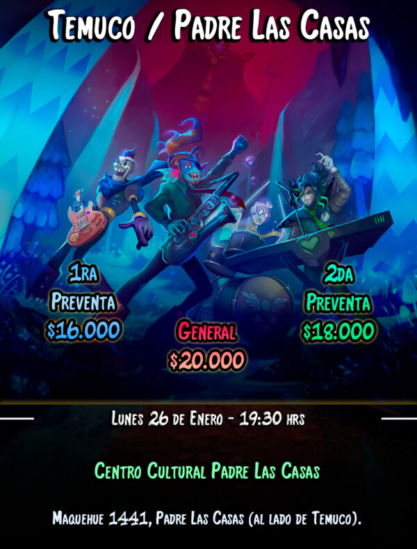 Temuco Padre Las Casas Jazztick Concierto Determination (Temuco / Padre Las Casas)