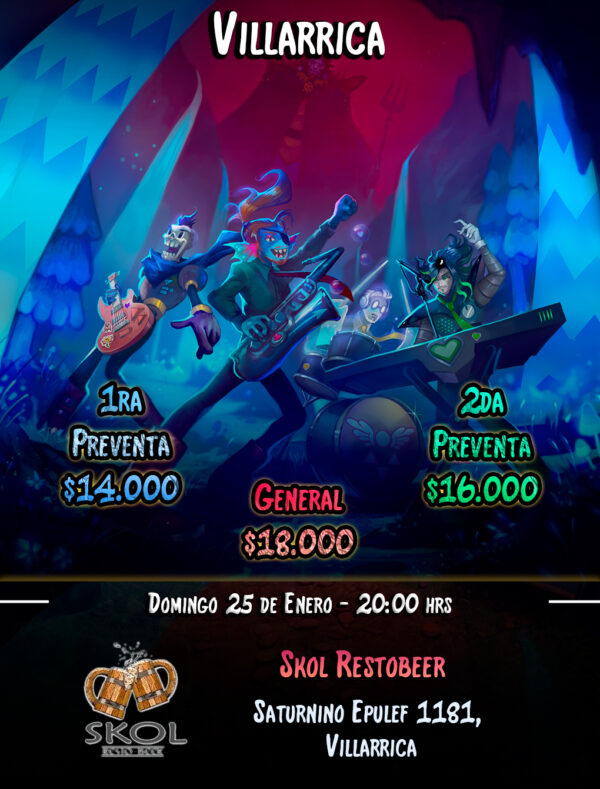 Villarrica Jazztick Concierto Determination (Villarrica)