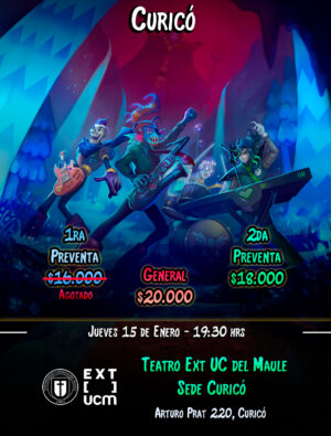 Curicó preventa agotada Jazztick Concierto Determination (Curicó)