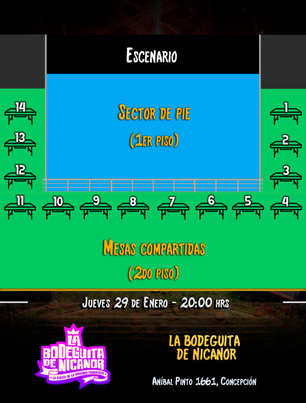 Jazztick Concierto Determination (Concepción)