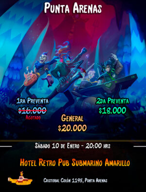 Punta Arenas Preventa agotada Jazztick Concierto Determination (Punta Arenas)