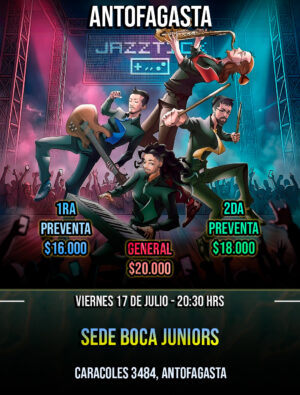 Jazztick Concierto Gamer (Antofagasta)