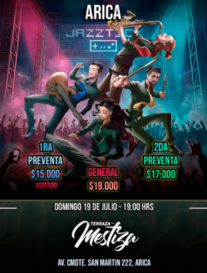 Jazztick Concierto Gamer (Arica)
