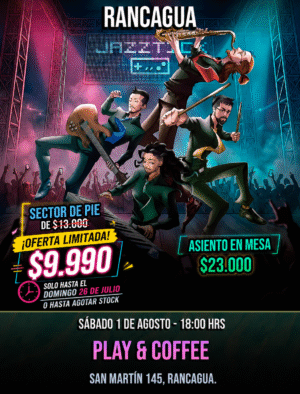 Jazztick Concierto Gamer (Rancagua)
