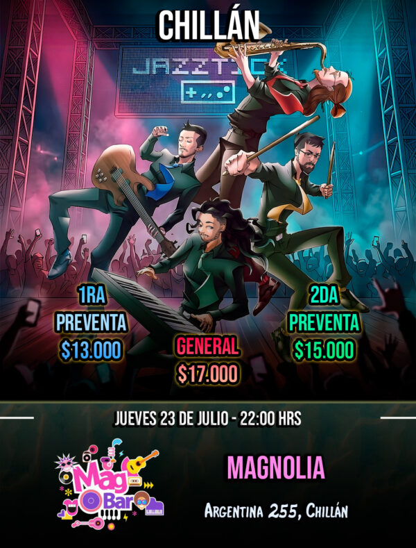 Jazztick Concierto Gamer (Chillán)