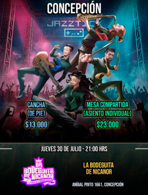 Jazztick Concierto Gamer (Concepción)
