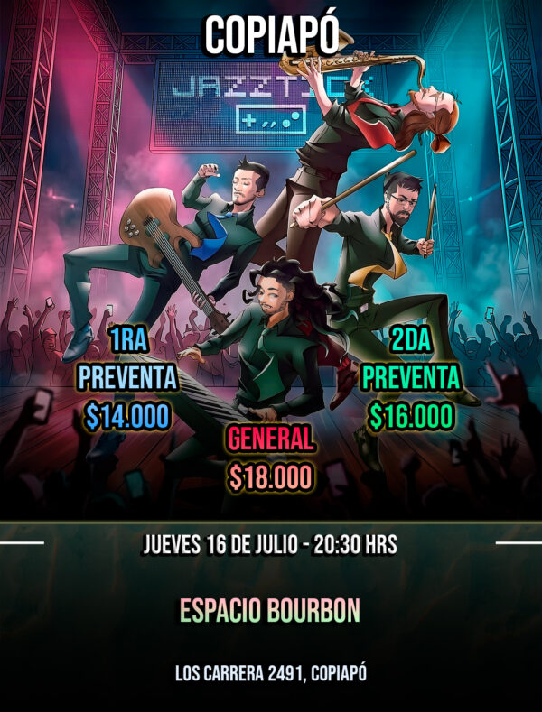Jazztick Concierto Gamer (Copiapó)