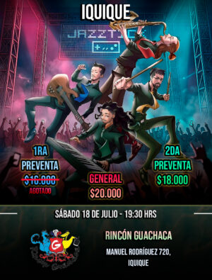 Jazztick Concierto Gamer (Iquique)