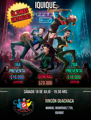 Jazztick Concierto Gamer (Iquique)