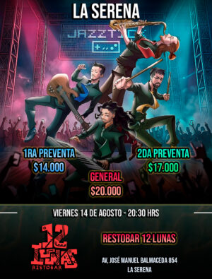 Jazztick Concierto Gamer (La Serena)