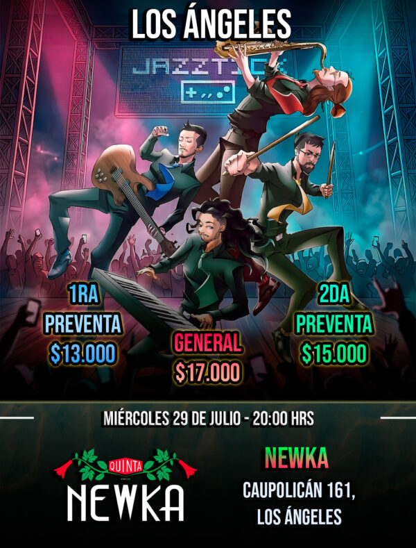 Jazztick Concierto Gamer (Los Ángeles)