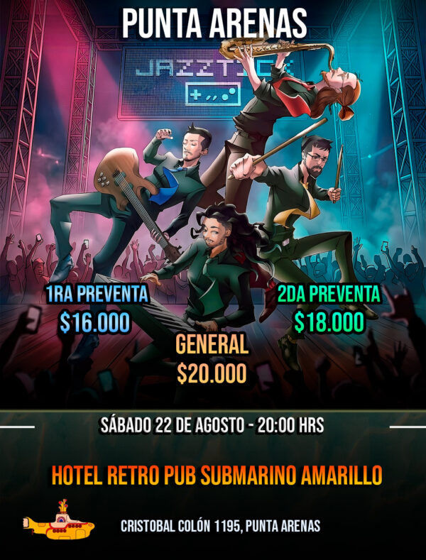 Punta Arenas Jazztick Concierto Gamer (Punta Arenas)