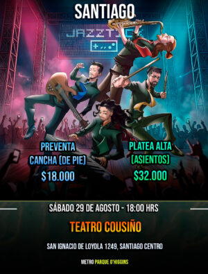 Jazztick Concierto Gamer (Santiago)
