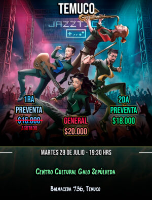 Jazztick Concierto Gamer (Temuco)